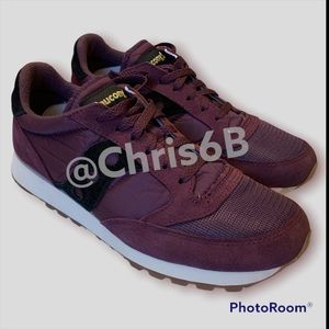 Saucony Jazz Original Vintage - Size 9 - Blackberry/Black